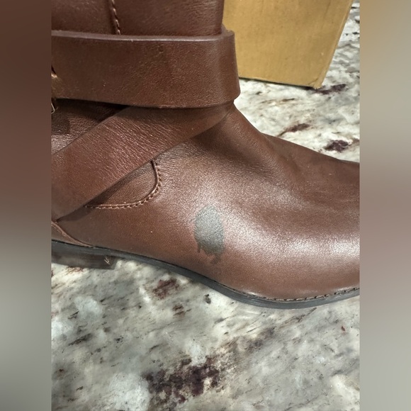 Michael Kors Brown Combat & Moto Boots 6.5 - Picture 6 of 9